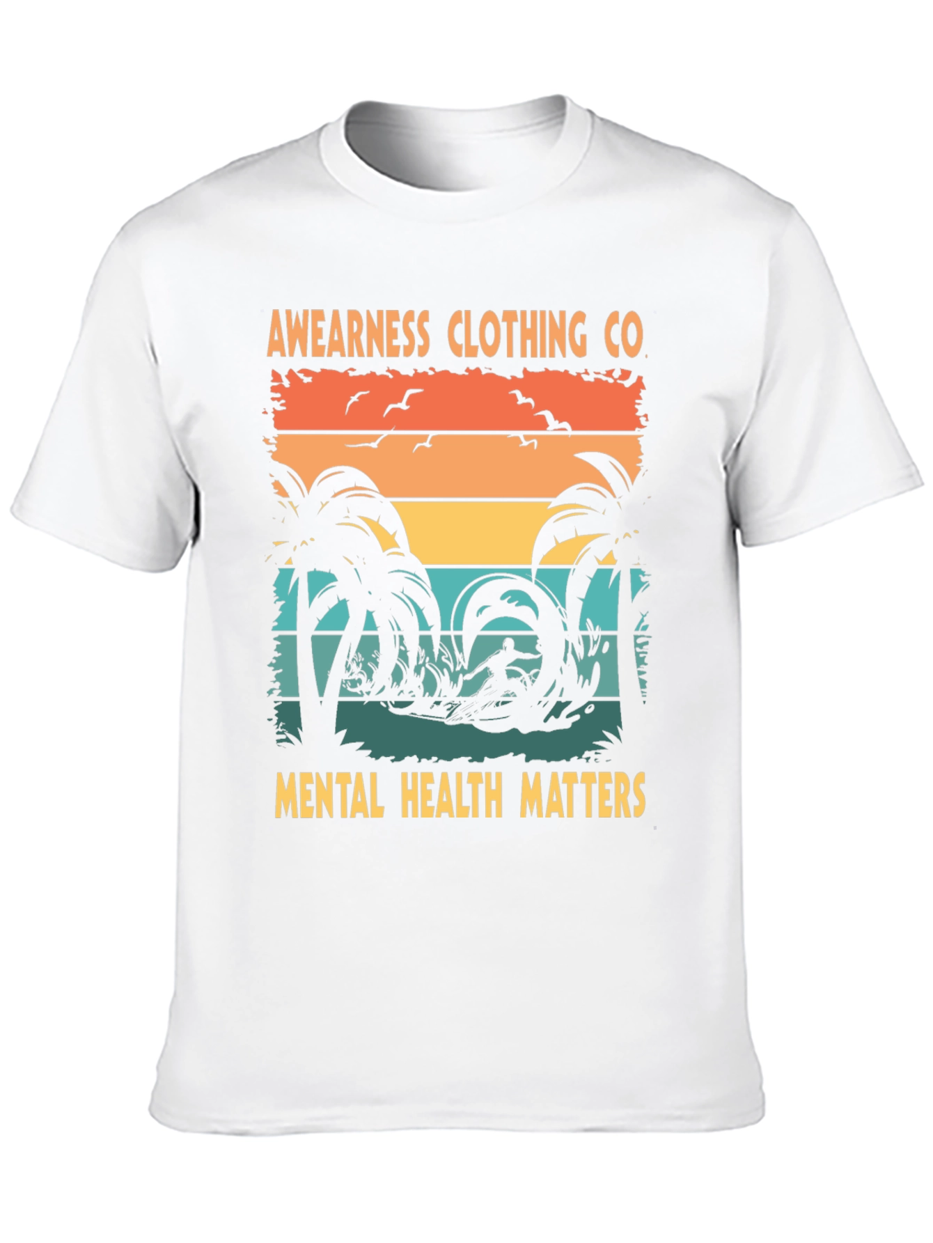 Awareness Clothing Co. Mental Health Matters T-Shirt