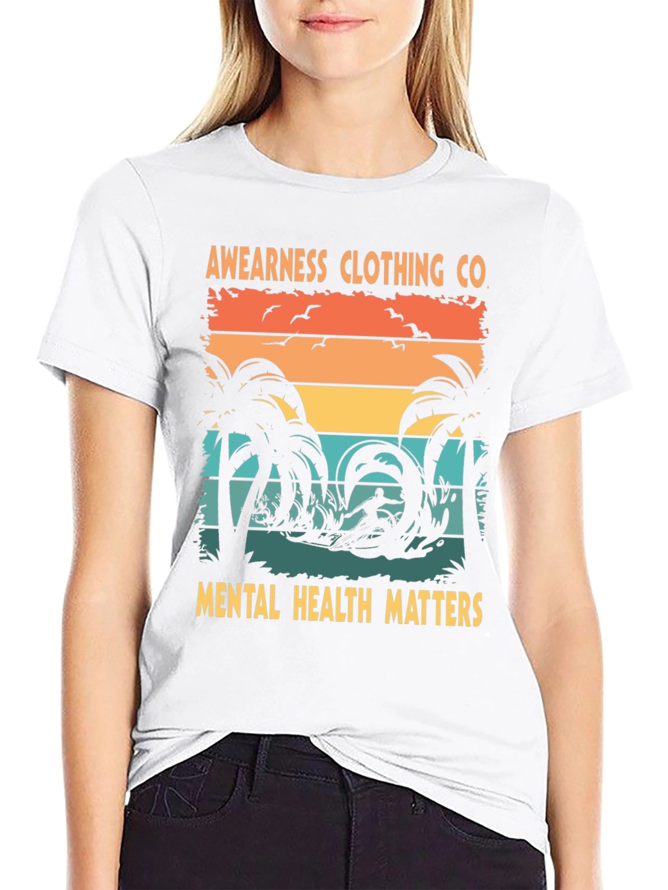 Awareness Clothing Co. Mental Health Matters T-Shirt