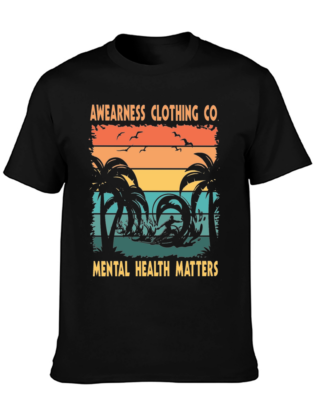 Awareness Clothing Co. Mental Health Matters T-Shirt