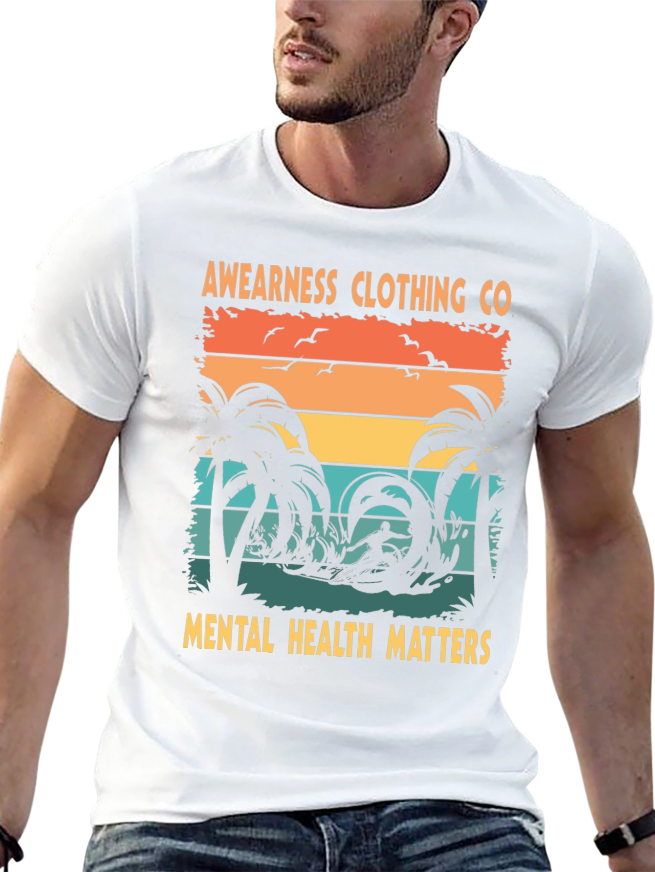 Awareness Clothing Co. Mental Health Matters T-Shirt