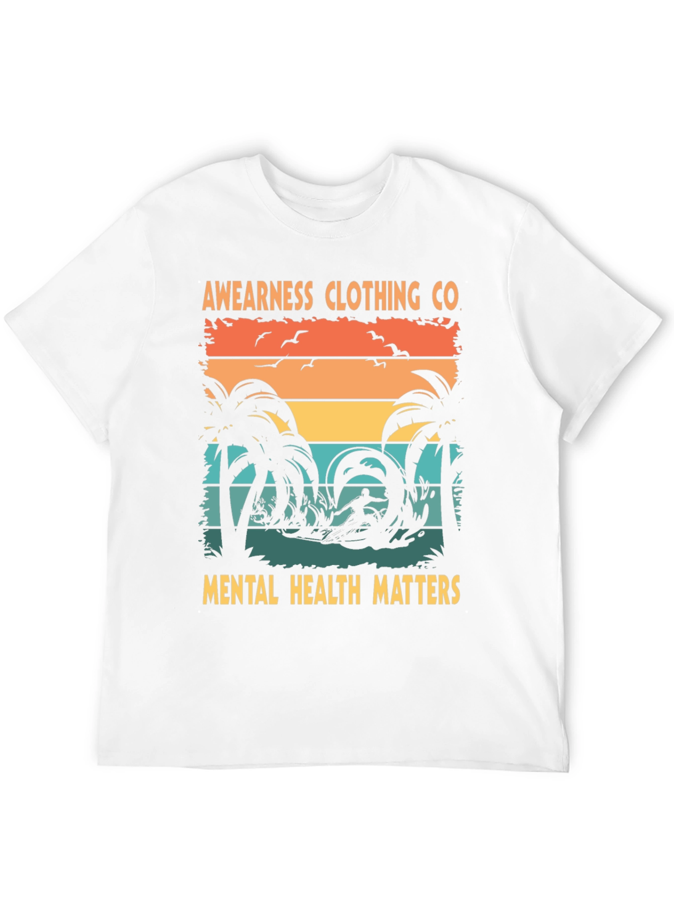 Awareness Clothing Co. Mental Health Matters T-Shirt