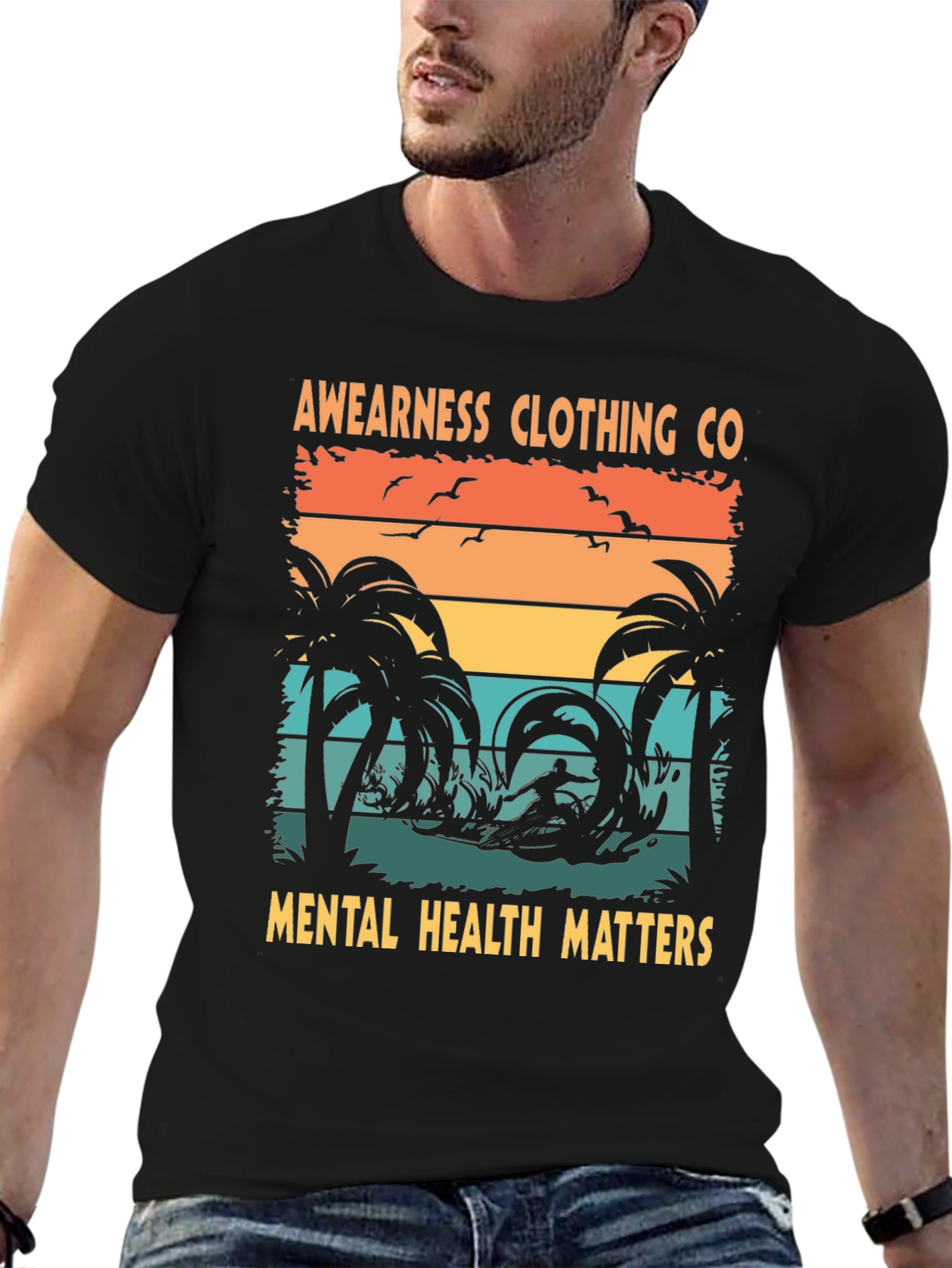 Awareness Clothing Co. Mental Health Matters T-Shirt