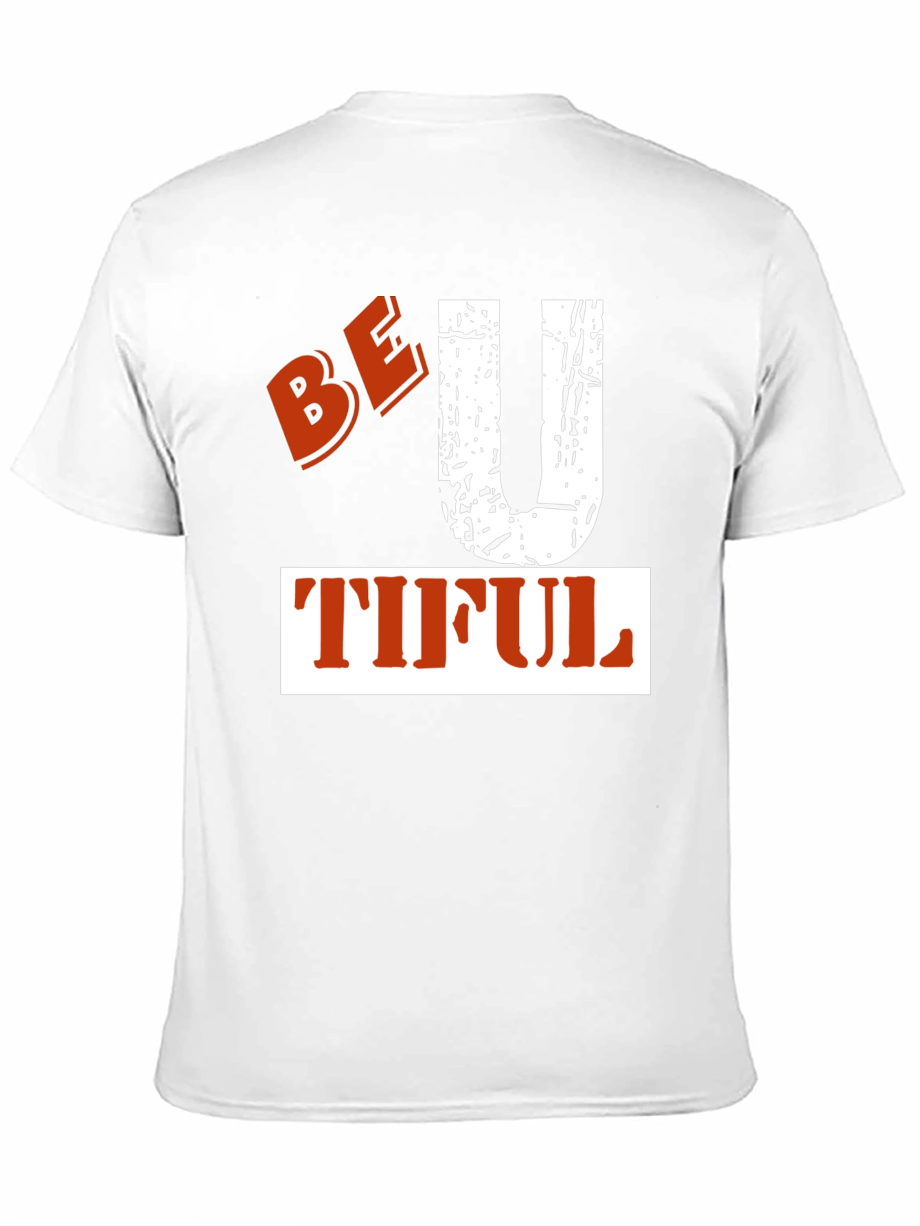 Be-U-Tiful Graphic Tee - Black Cotton T-Shirt