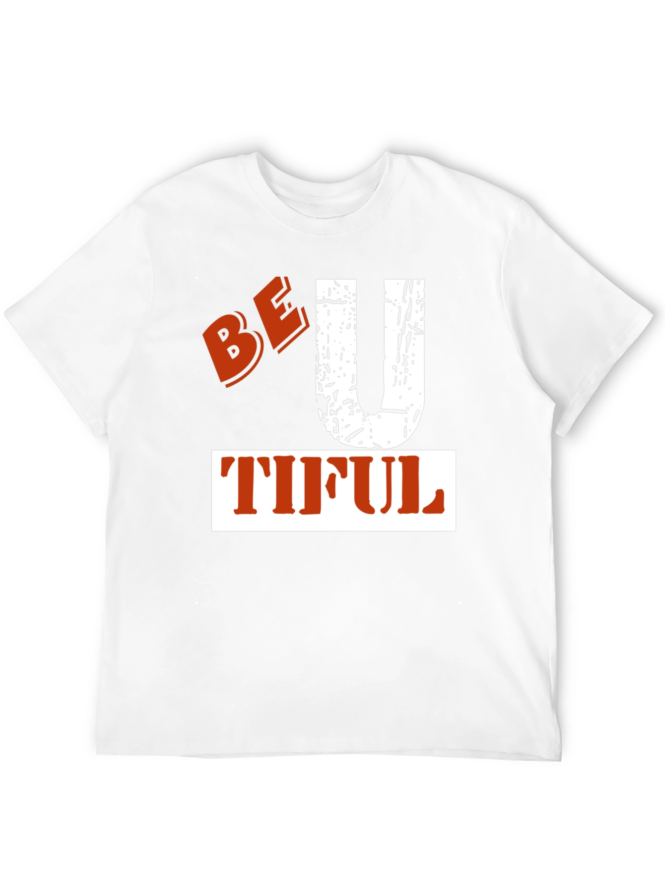 Be-U-Tiful Graphic Tee - Black Cotton T-Shirt