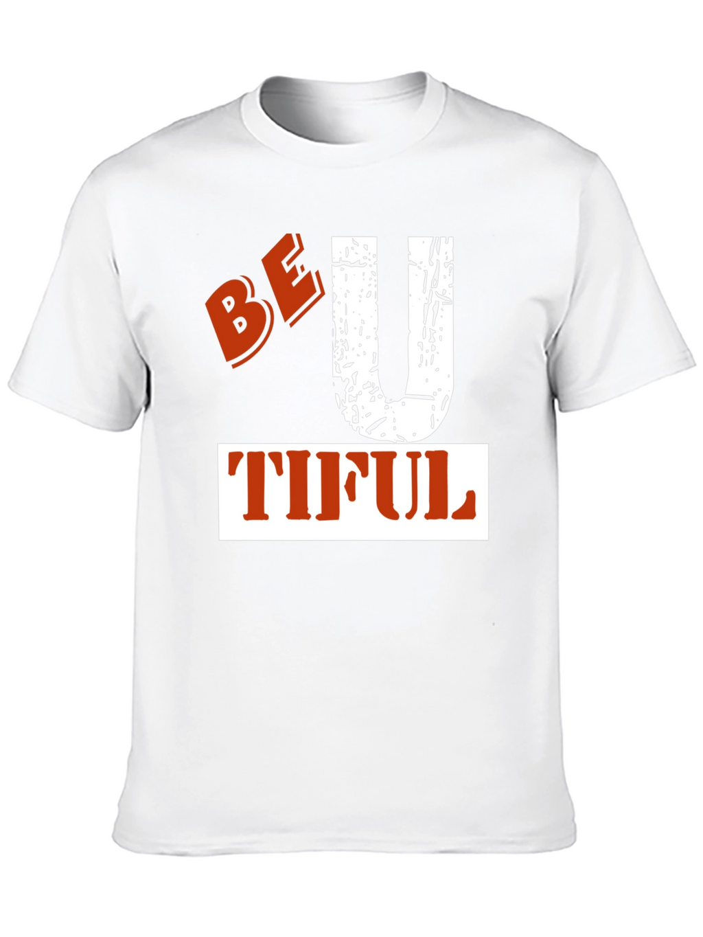 Be-U-Tiful Graphic Tee - Black Cotton T-Shirt