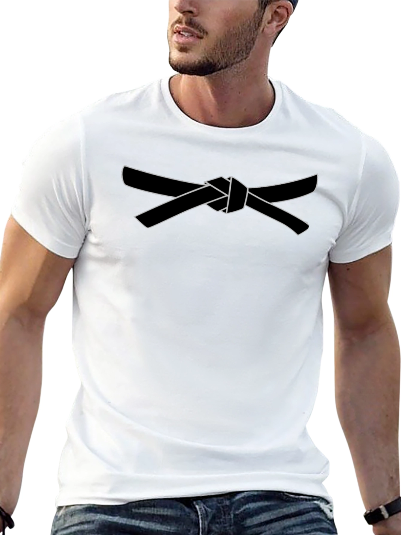 Black Belt T-Shirt - Martial Arts Training Tee