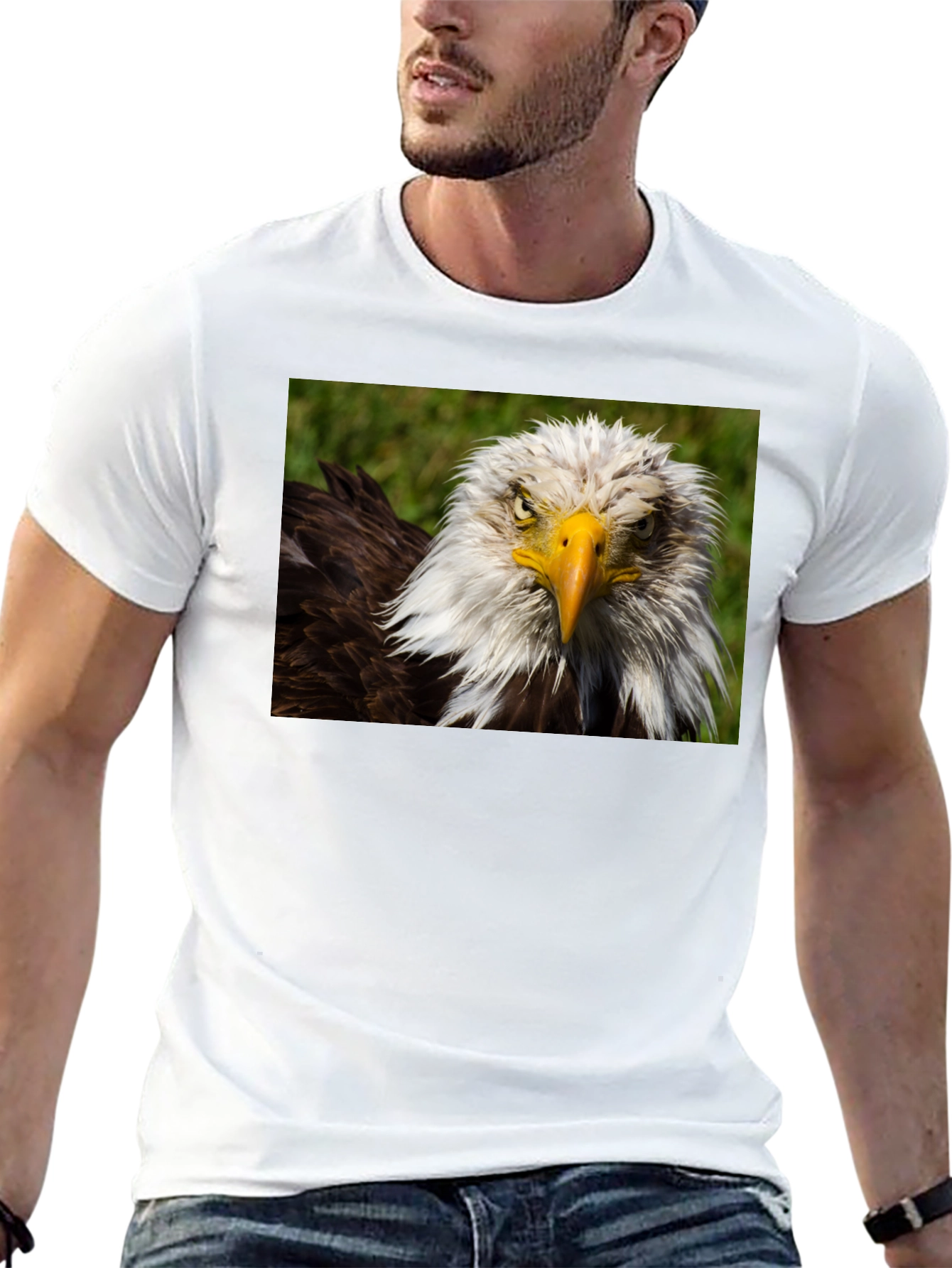 Bald Eagle Graphic T-Shirt - Bold American Style