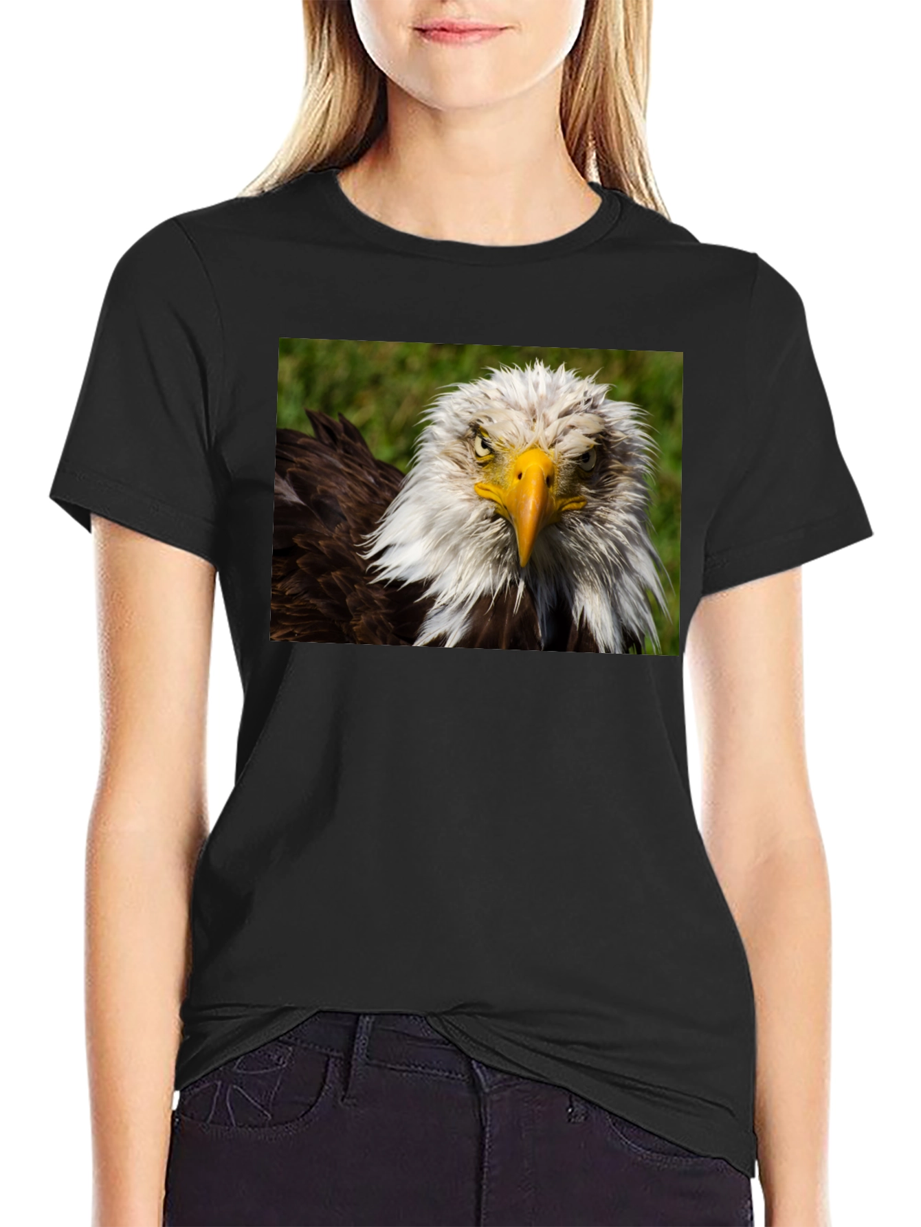Bald Eagle Graphic T-Shirt - Bold American Style