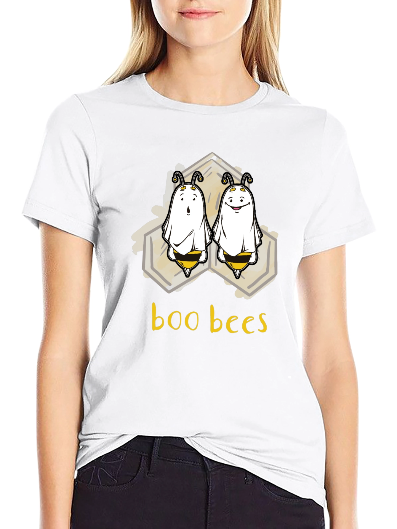 Boo Bees Halloween T-Shirt - Spooky Season