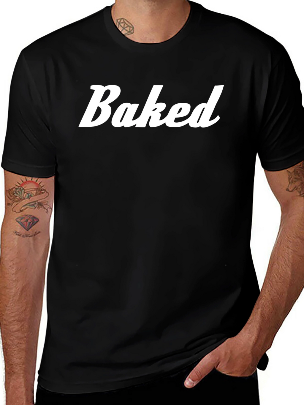 Baked Graphic T-Shirt - Relaxed Casual Wear