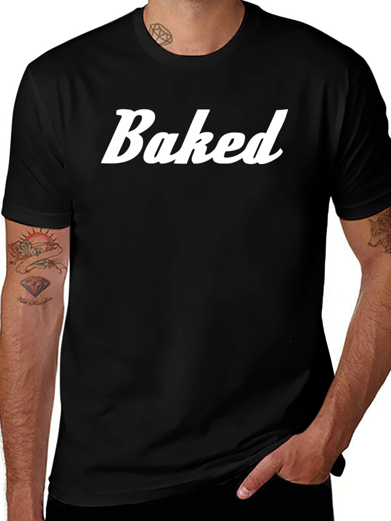 Baked Graphic T-Shirt - Relaxed Casual Wear
