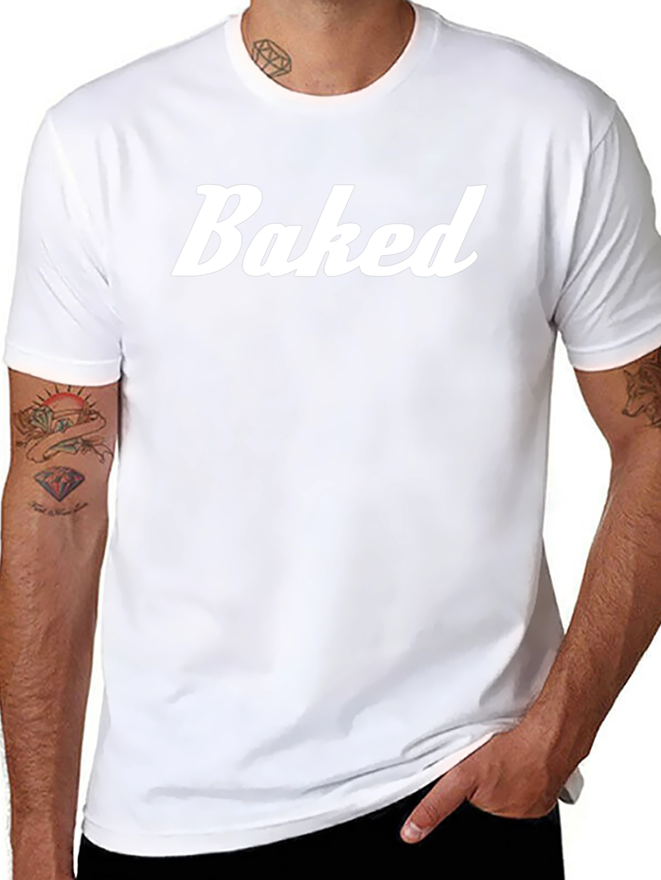 Baked Graphic T-Shirt - Relaxed Casual Wear