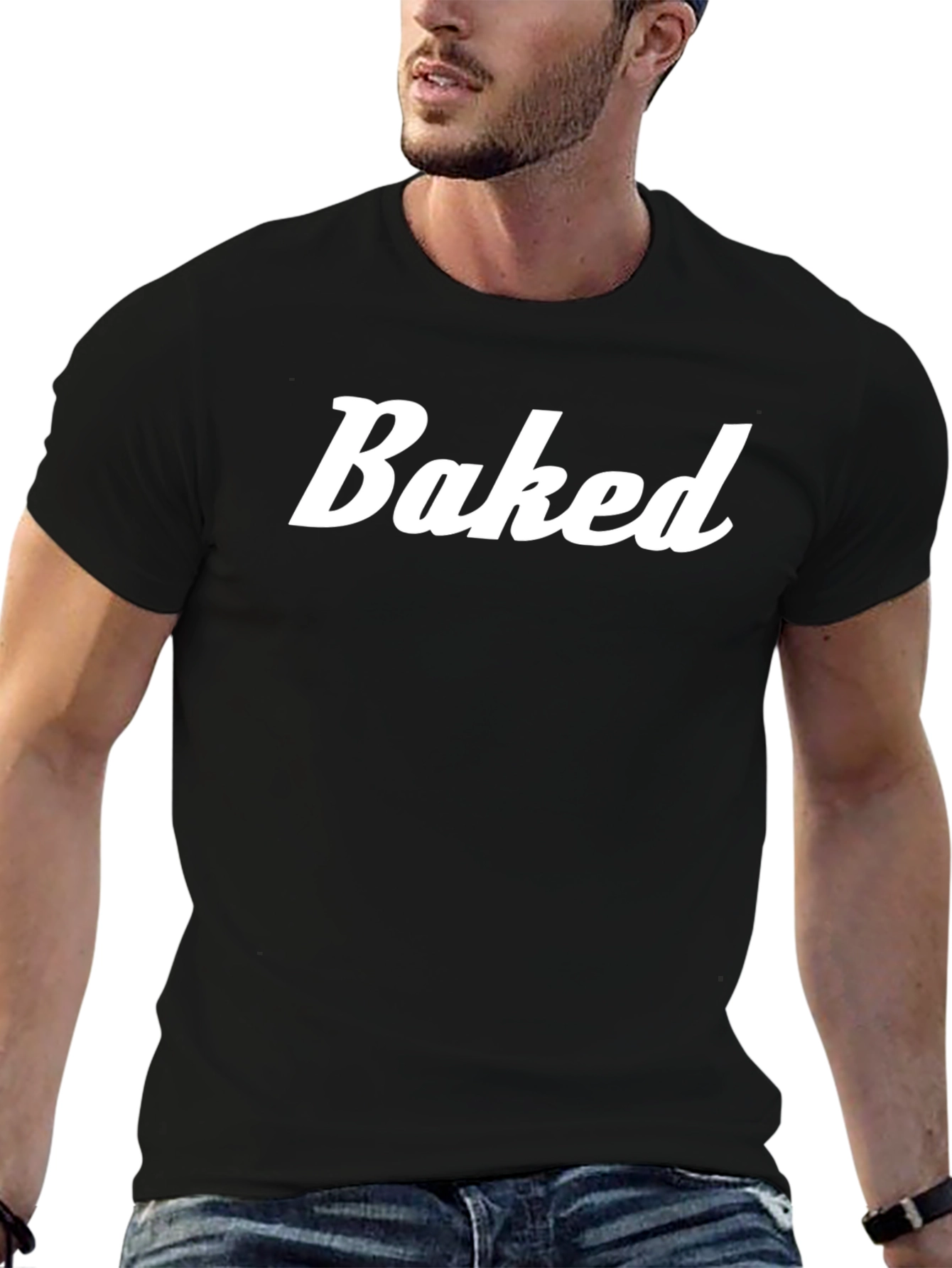 Baked Graphic T-Shirt - Relaxed Casual Wear