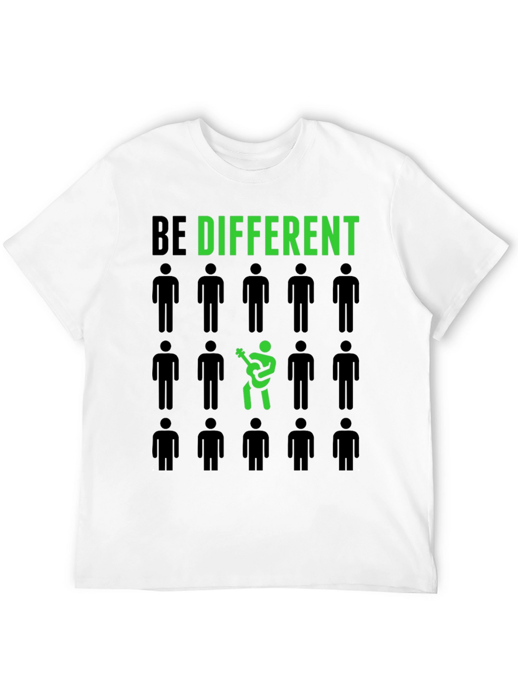 Be Different T-Shirt - Unique Graphic Tee