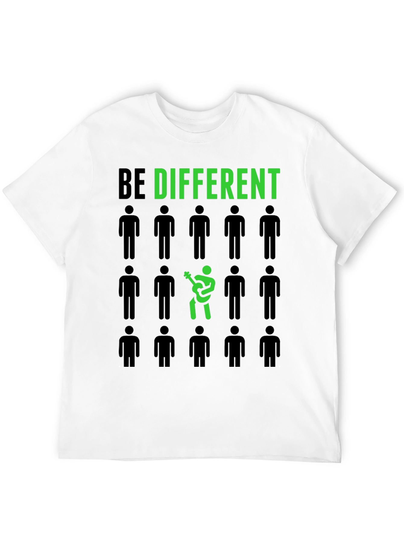 Be Different T-Shirt - Unique Graphic Tee