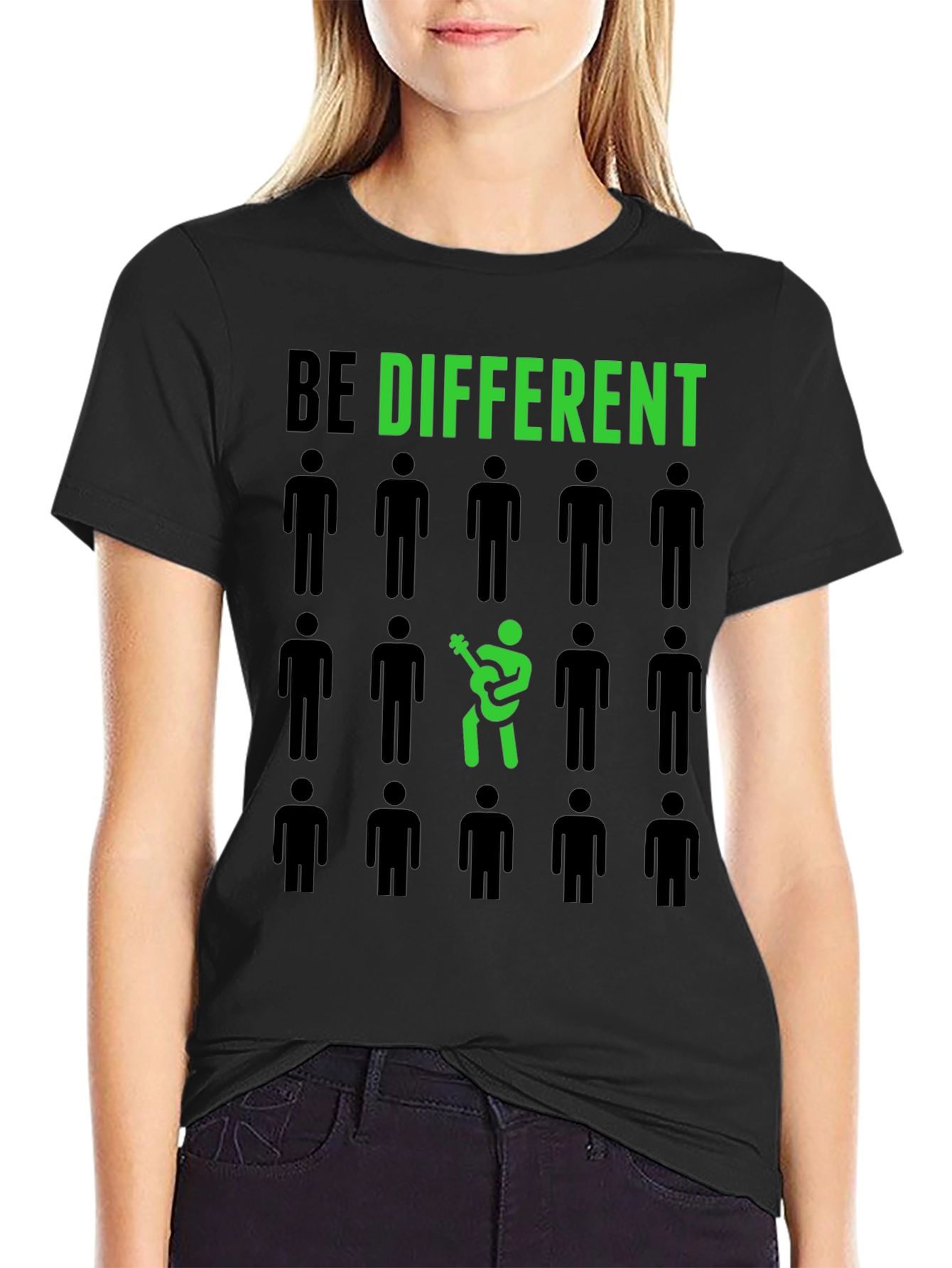 Be Different T-Shirt - Unique Graphic Tee