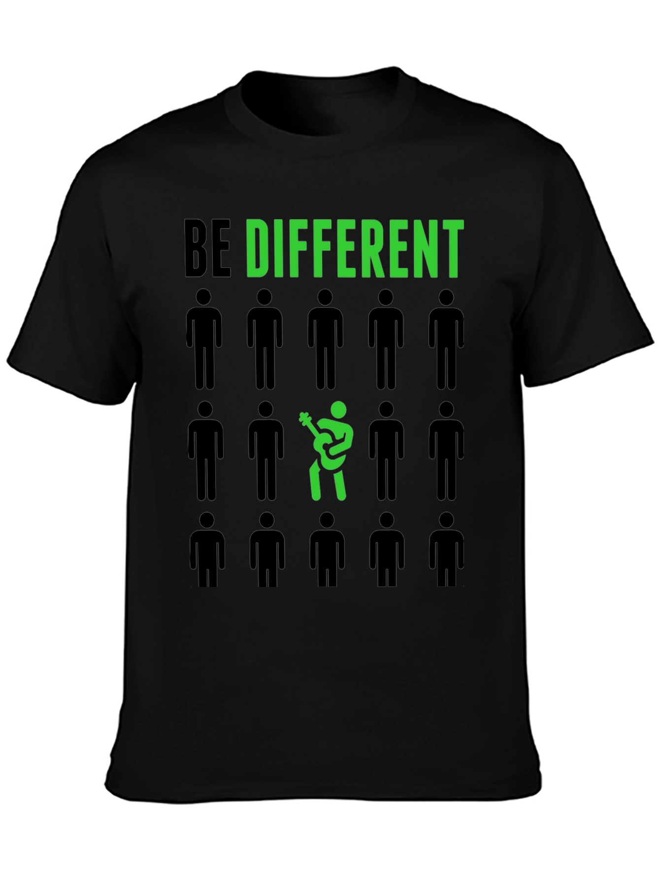 Be Different T-Shirt - Unique Graphic Tee