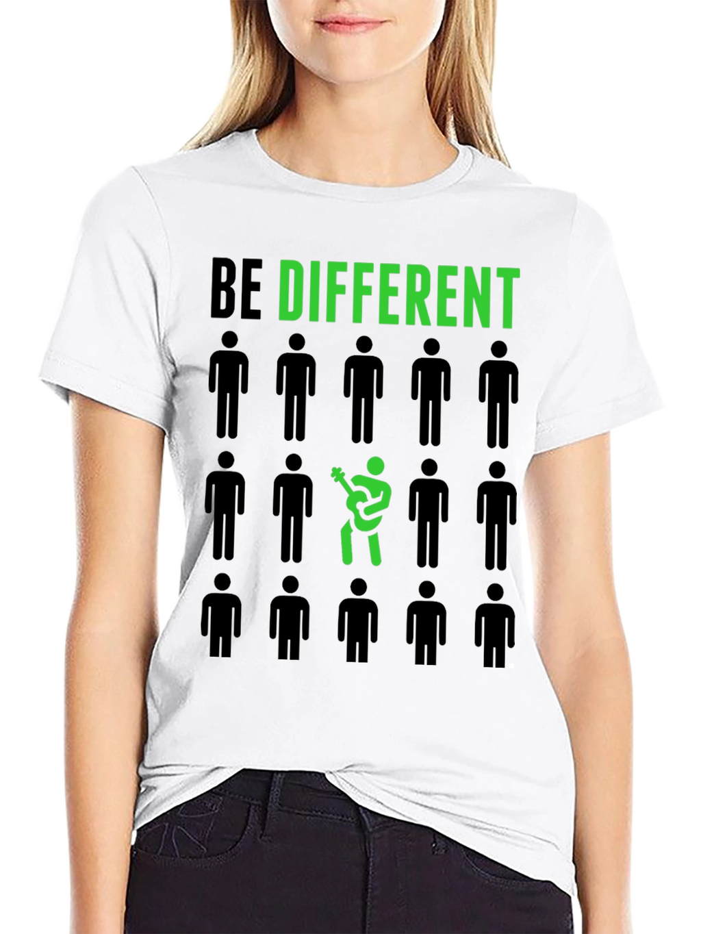 Be Different T-Shirt - Unique Graphic Tee