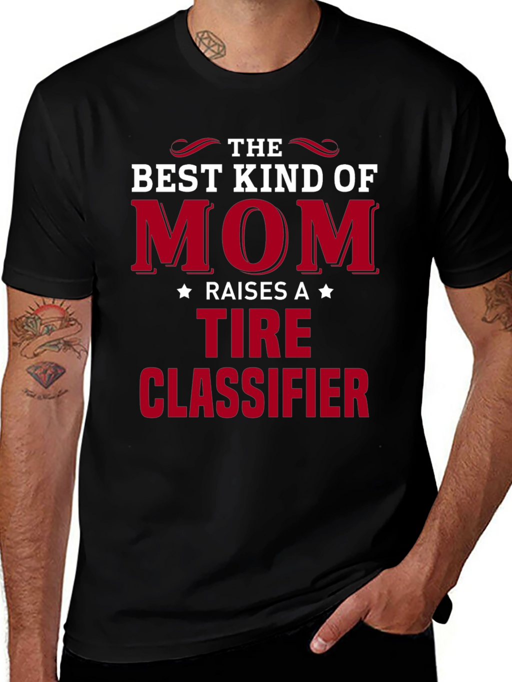 Best Kind of Mom Tire Classifier T-Shirt
