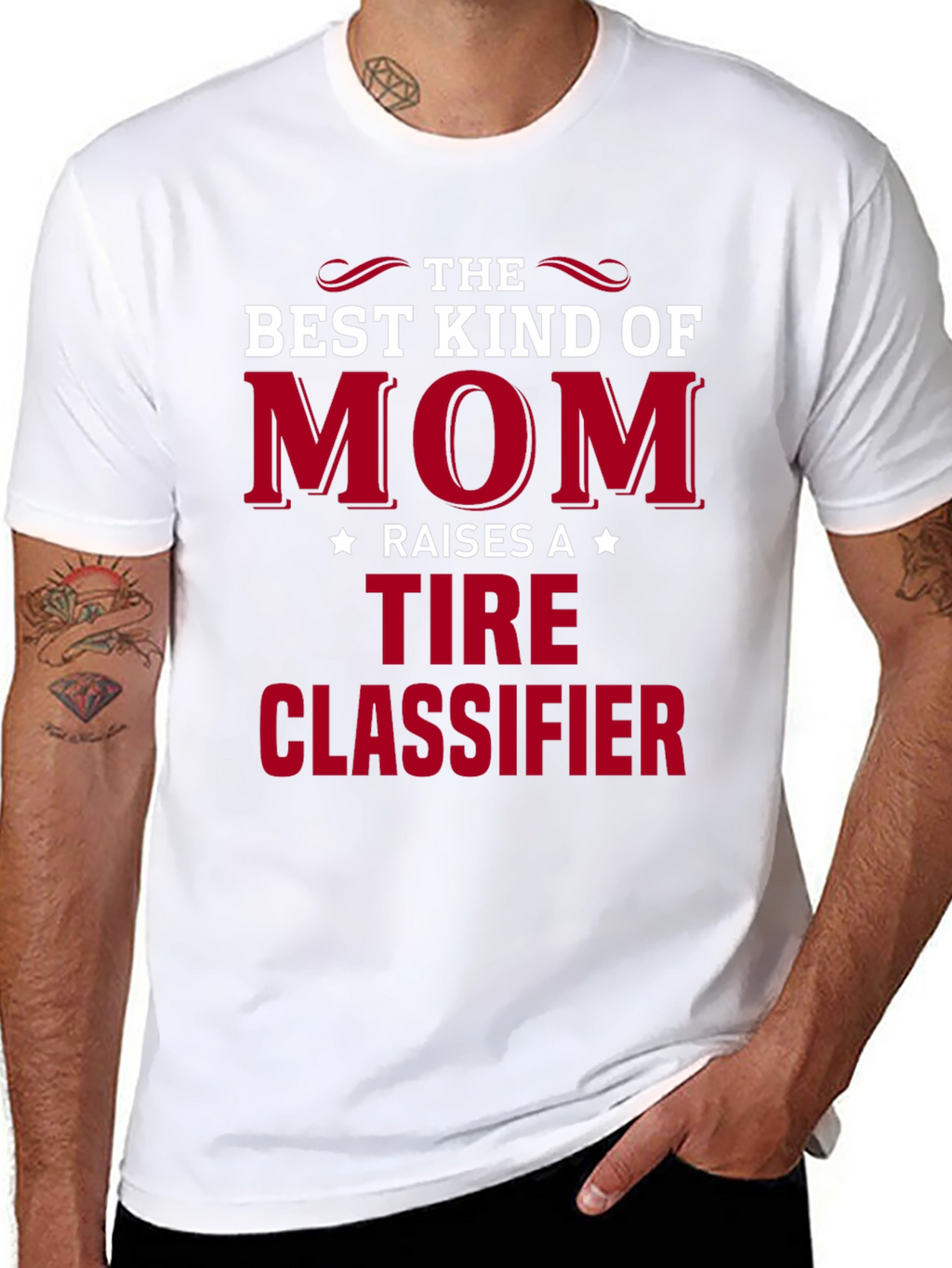 Best Kind of Mom Tire Classifier T-Shirt