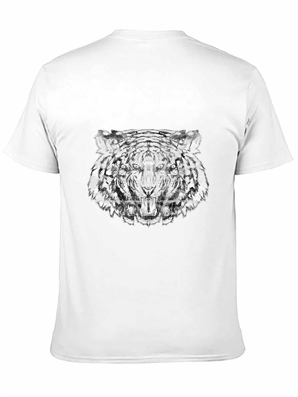 Black Tiger Graphic T-Shirt