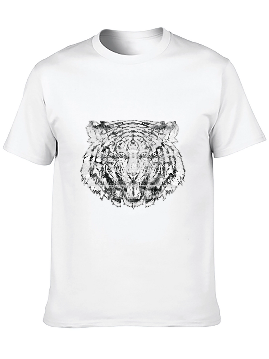 Black Tiger Graphic T-Shirt