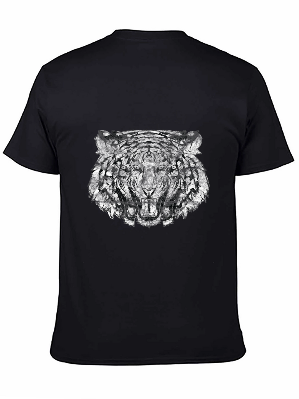 Black Tiger Graphic T-Shirt