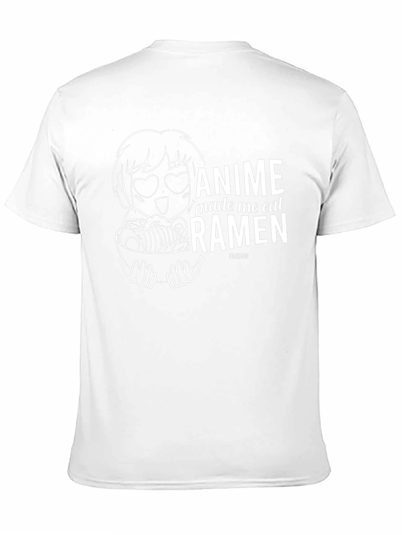 Anime Made Me Eat Ramen Funny T-Shirt