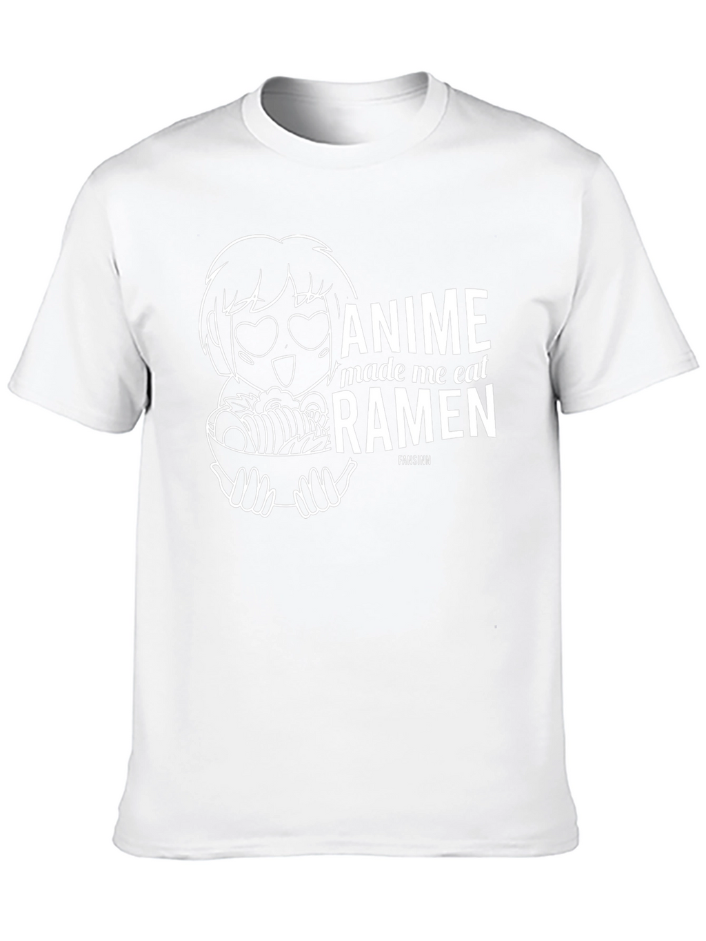Anime Made Me Eat Ramen Funny T-Shirt
