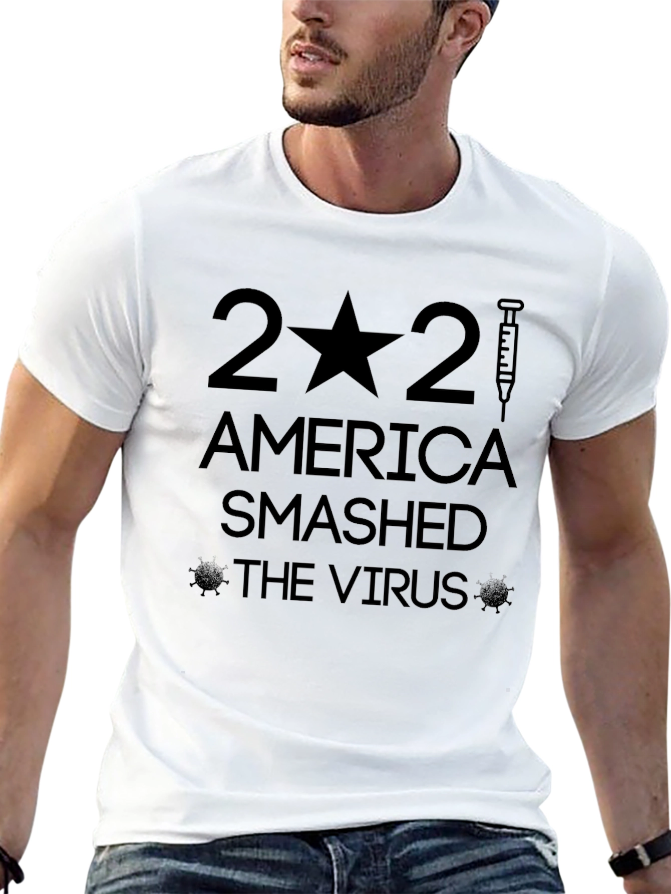 America Smashed The Virus 2021 T-Shirt