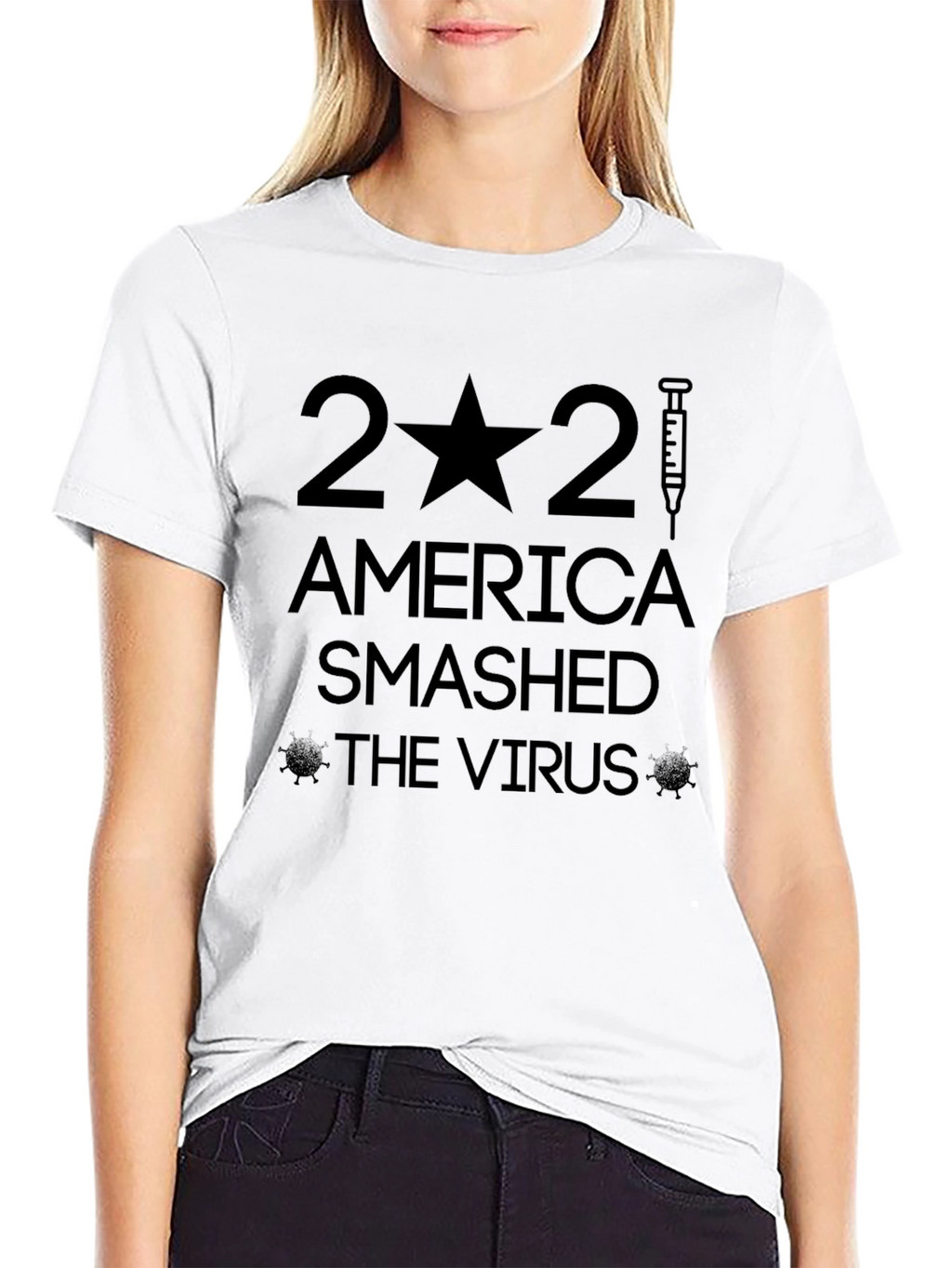 America Smashed The Virus 2021 T-Shirt