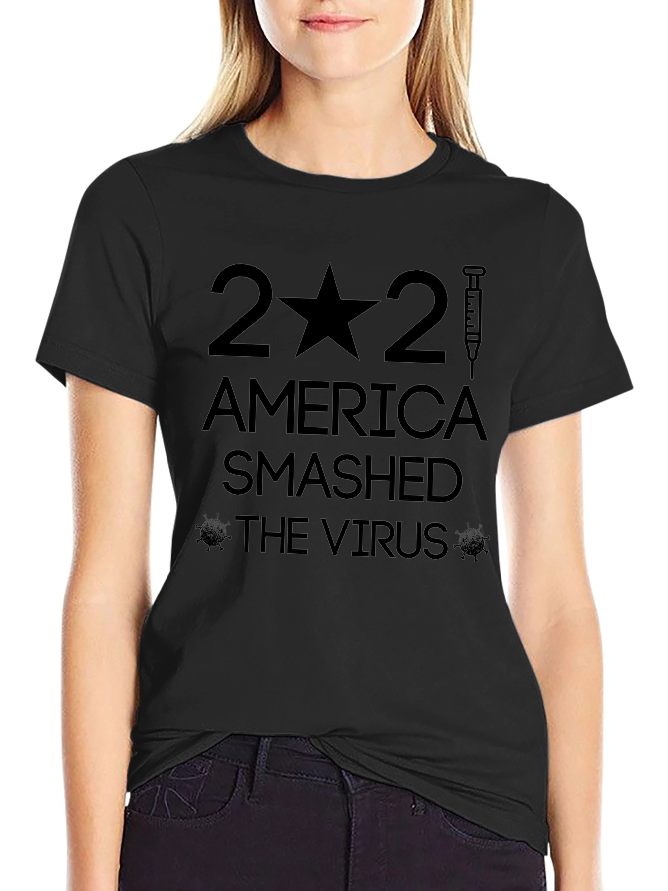 America Smashed The Virus 2021 T-Shirt