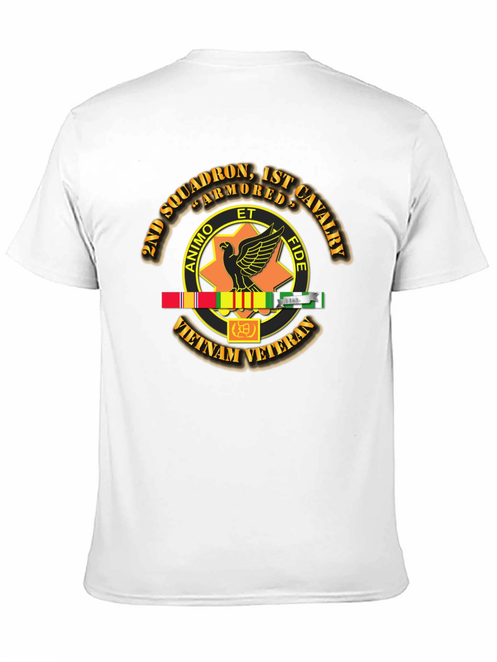 2nd Squadron 1st Cavalry Vietnam Veteran T-Shirt