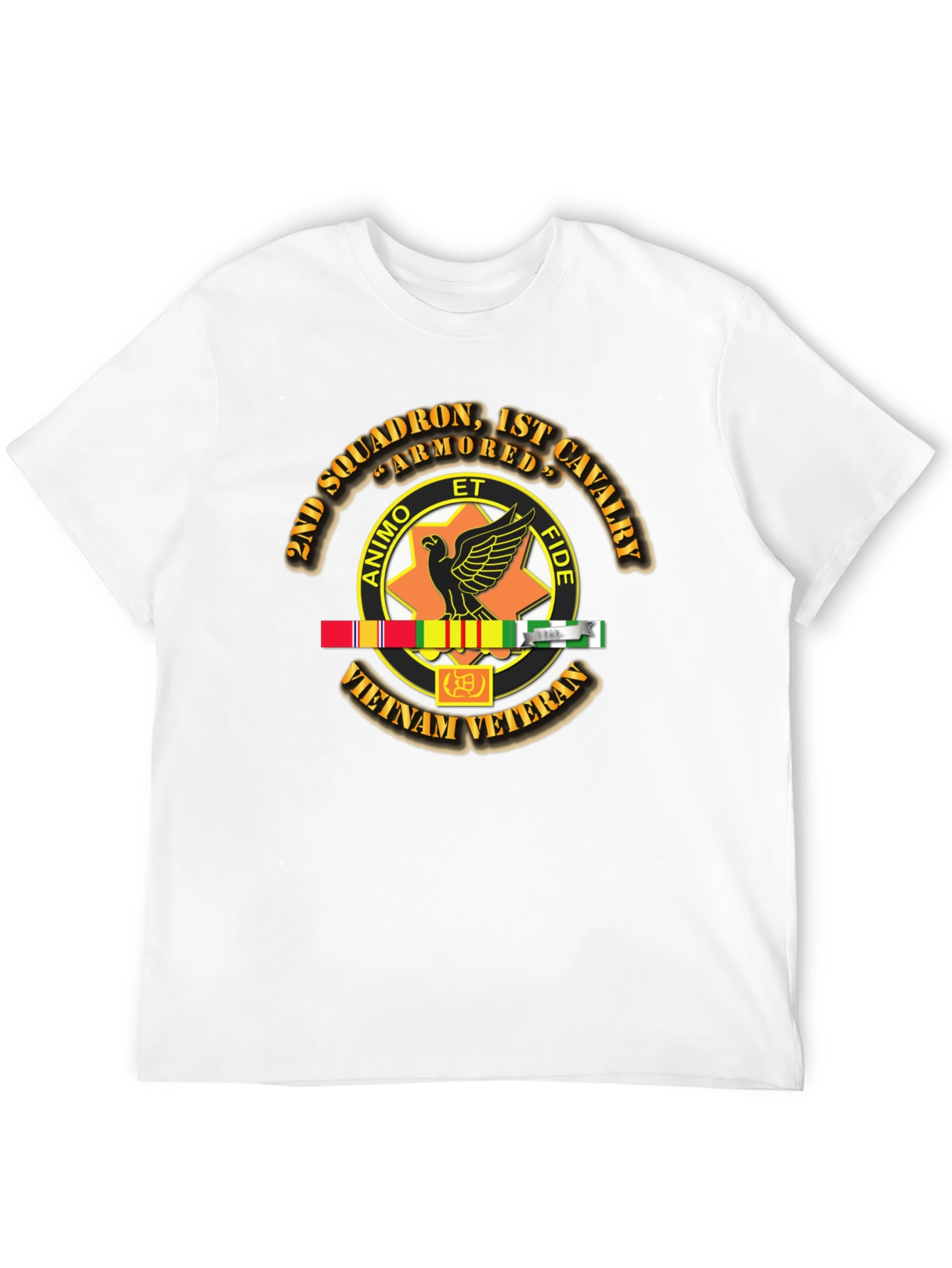 2nd Squadron 1st Cavalry Vietnam Veteran T-Shirt