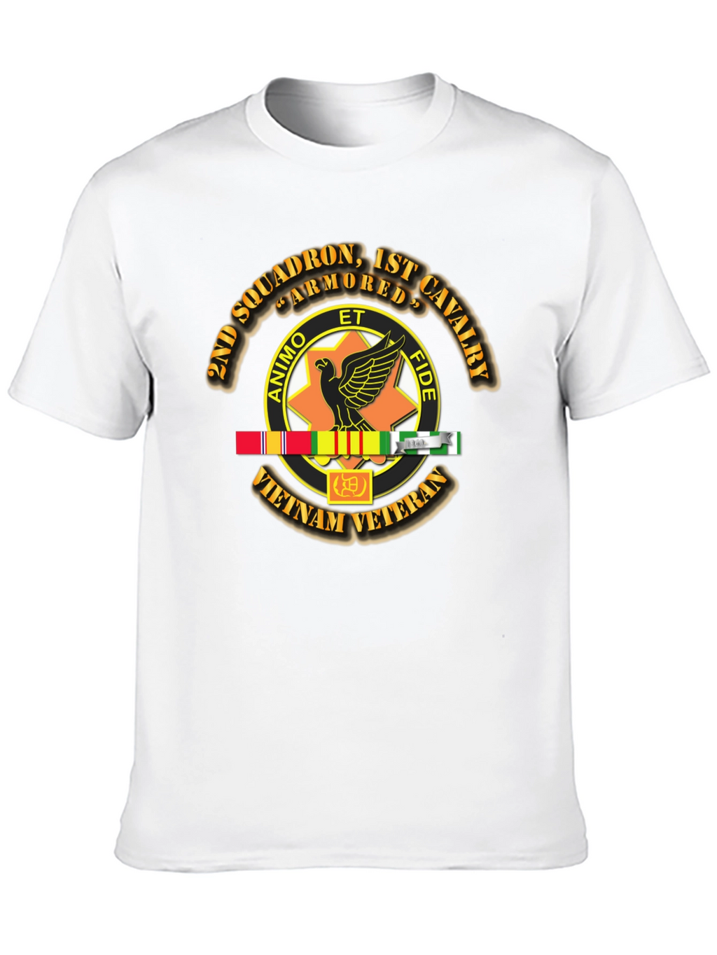 2nd Squadron 1st Cavalry Vietnam Veteran T-Shirt