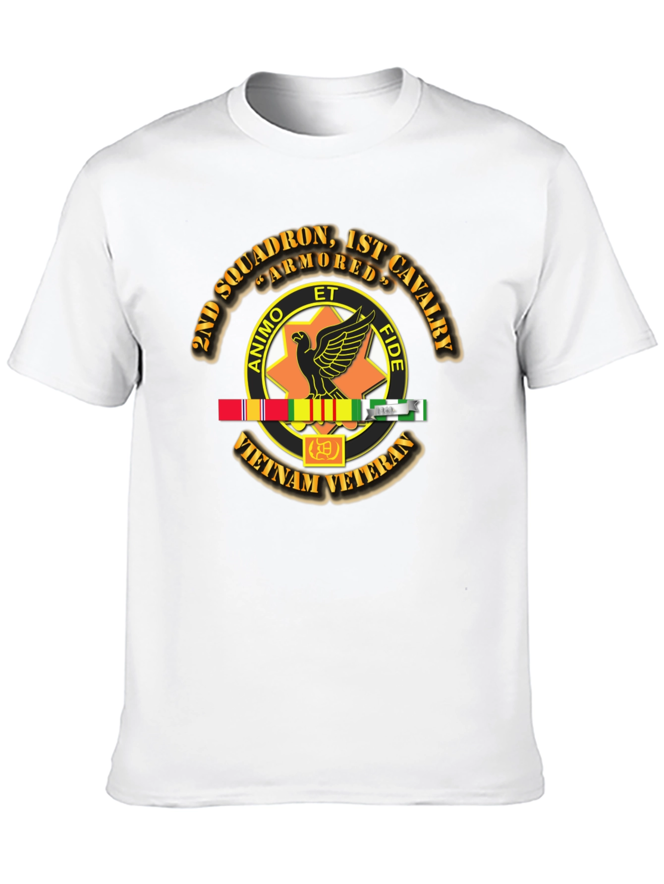 2nd Squadron 1st Cavalry Vietnam Veteran T-Shirt