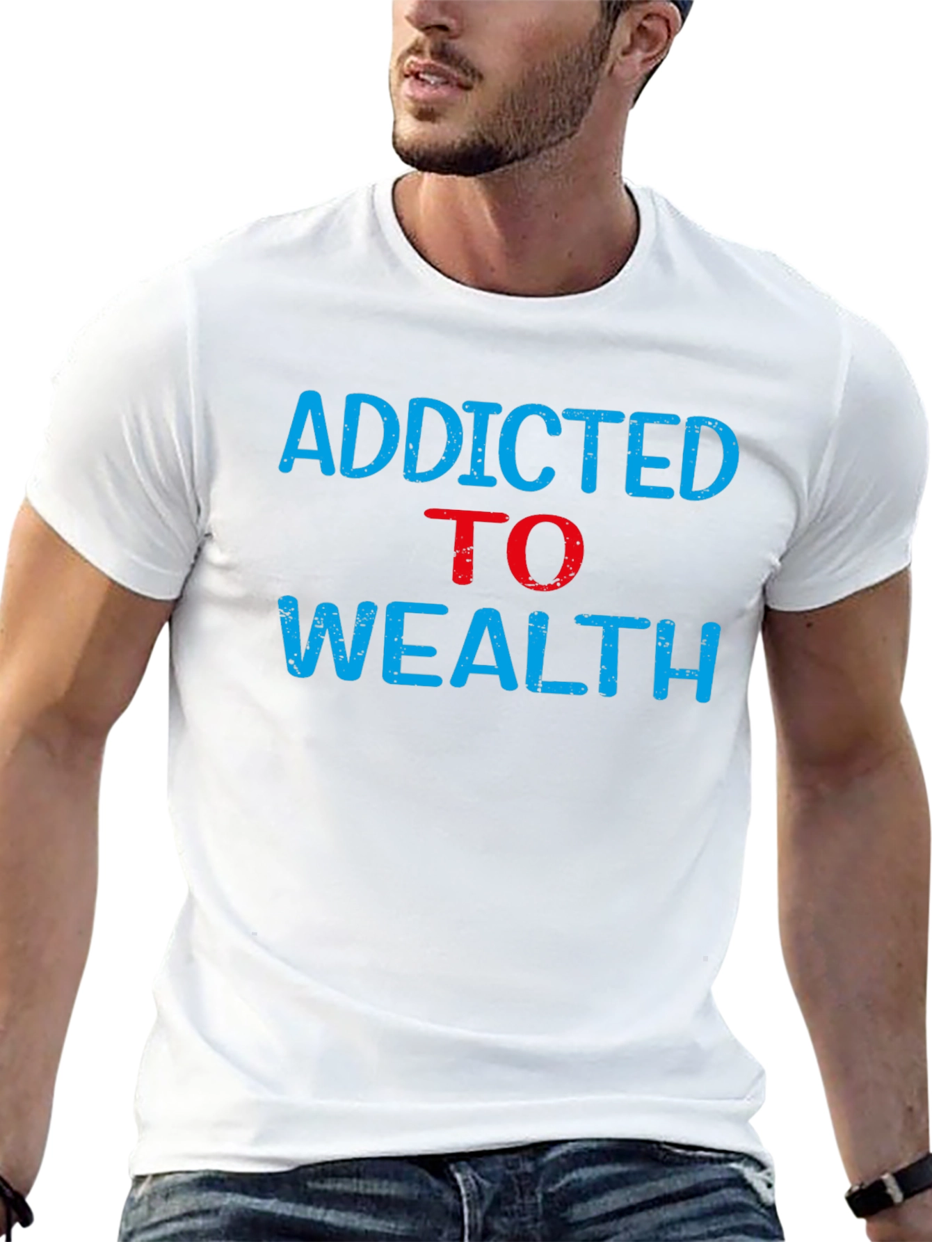 Addicted to Wealth Graphic Tee