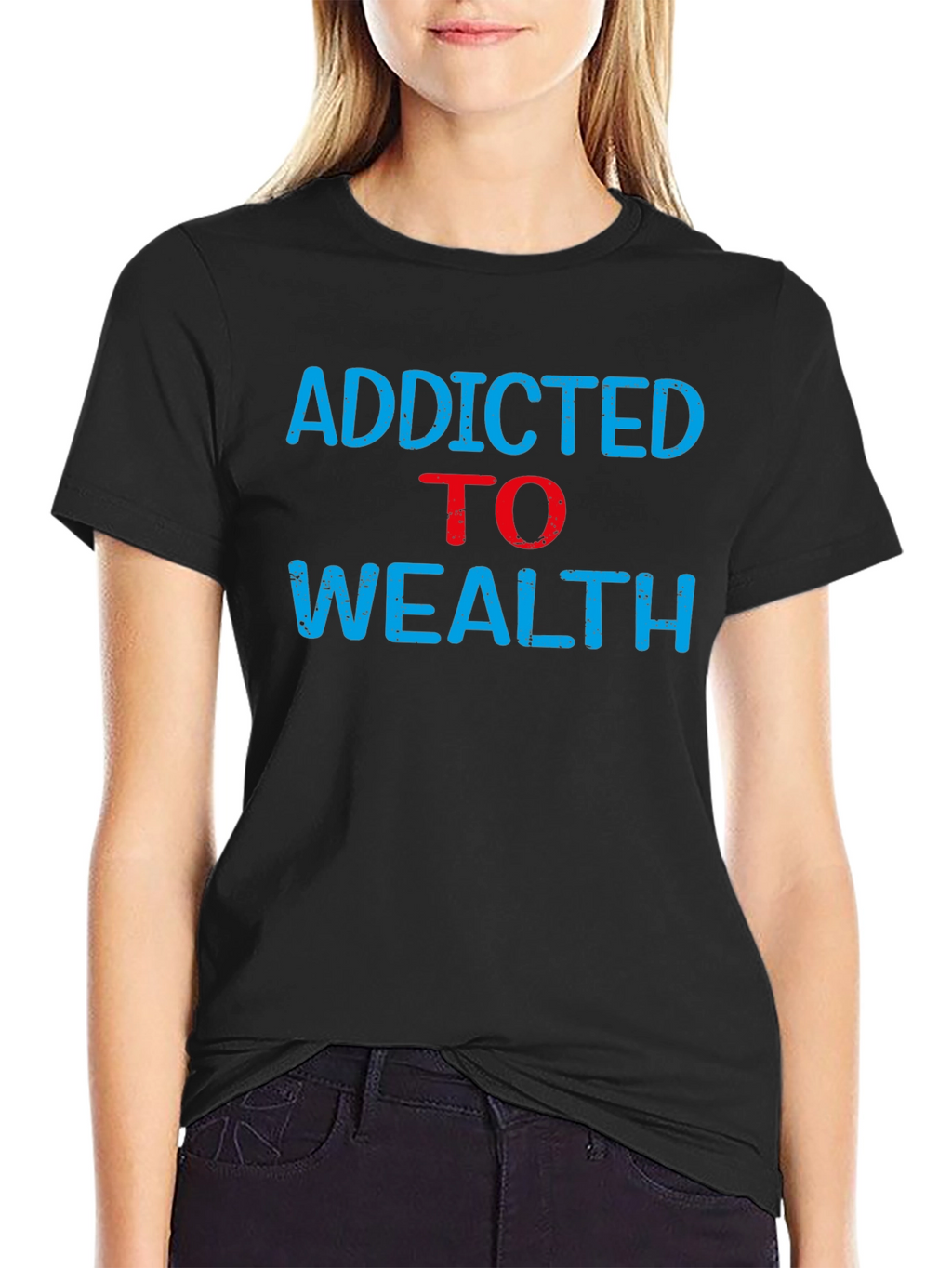 Addicted to Wealth Graphic Tee