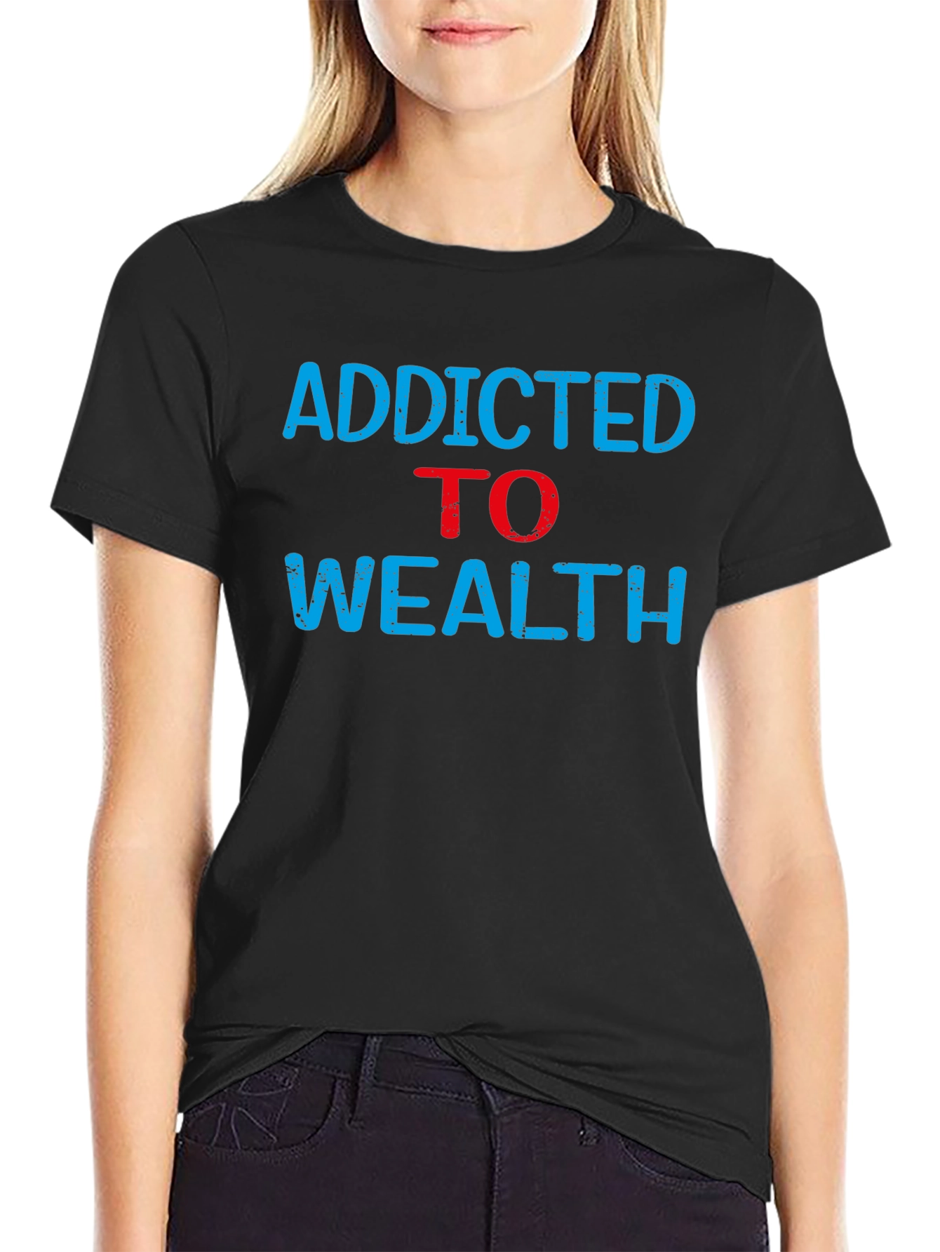 Addicted to Wealth Graphic Tee