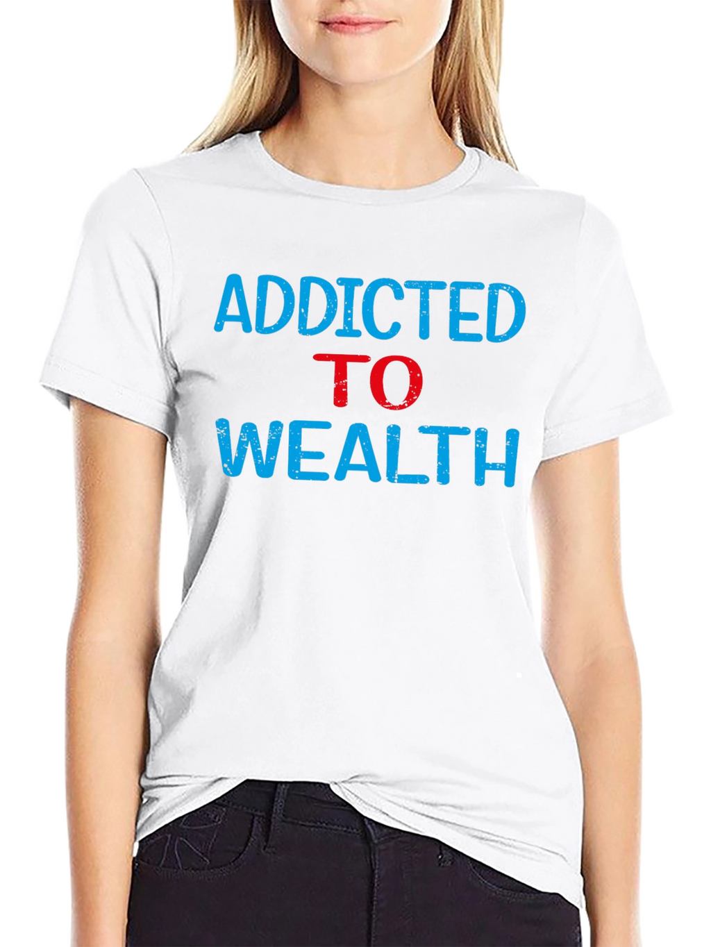 Addicted to Wealth Graphic Tee