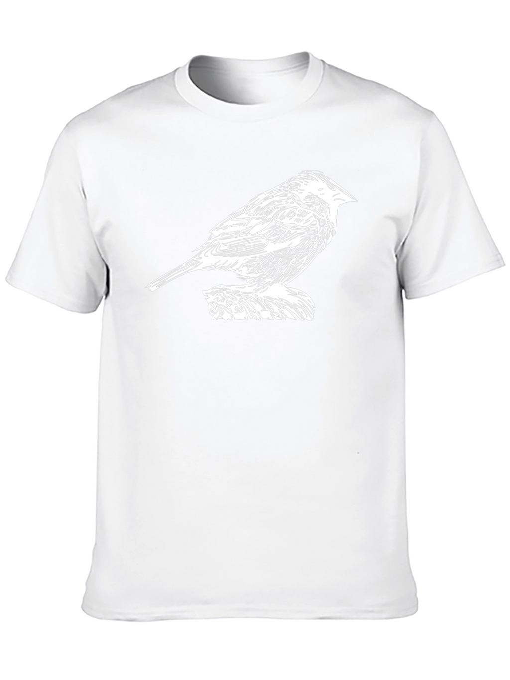 Bird Graphic Black T-Shirt
