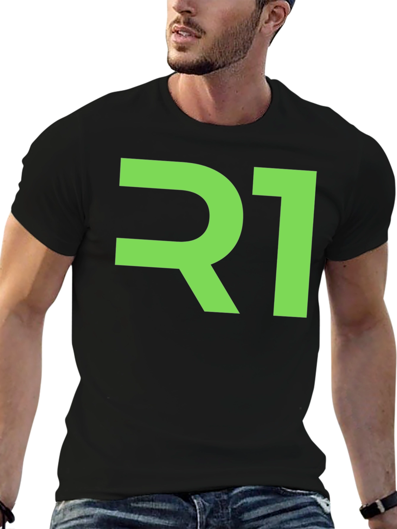 Bold R1 Graphic Tee - Modern Streetwear