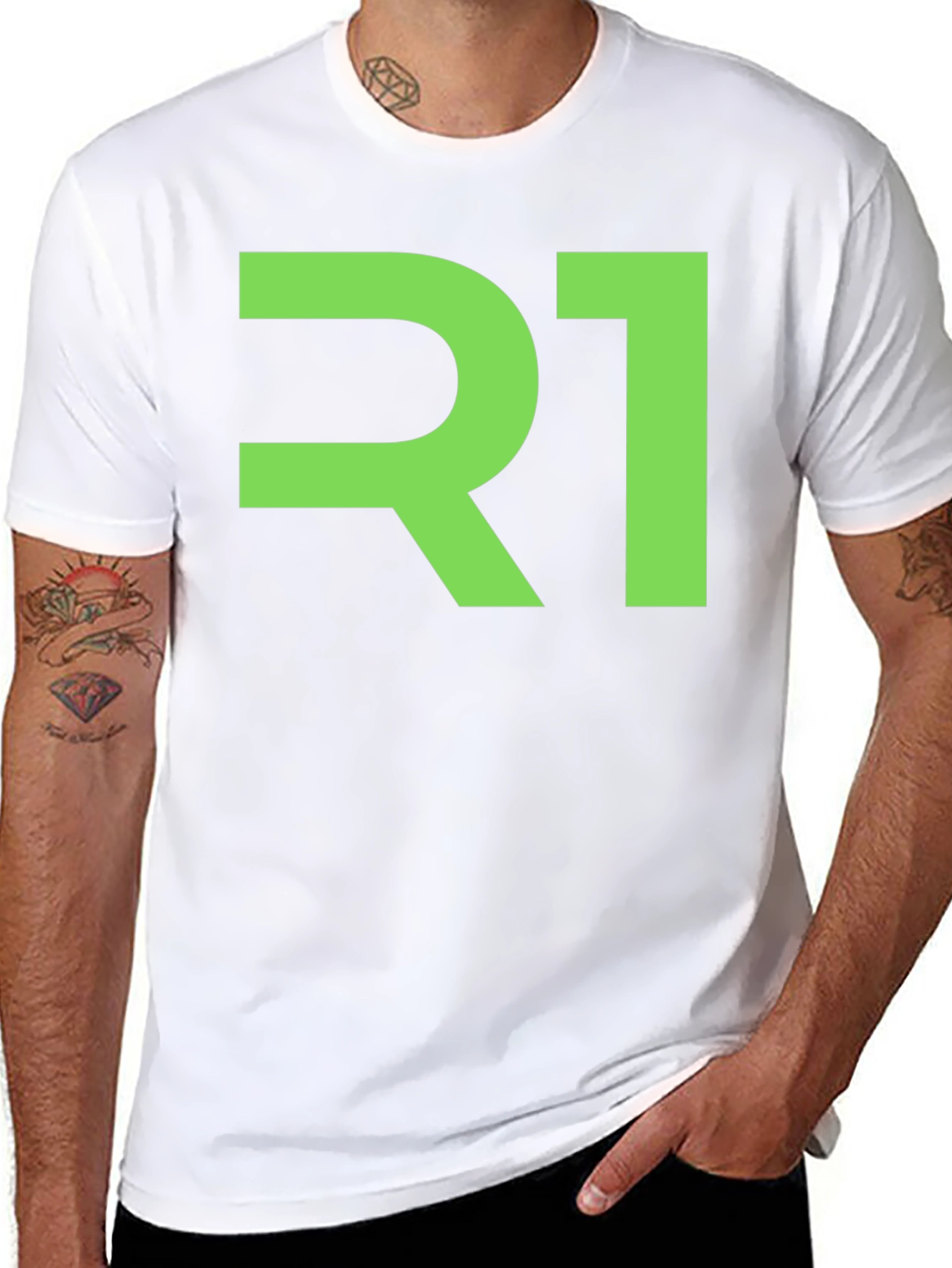 Bold R1 Graphic Tee - Modern Streetwear