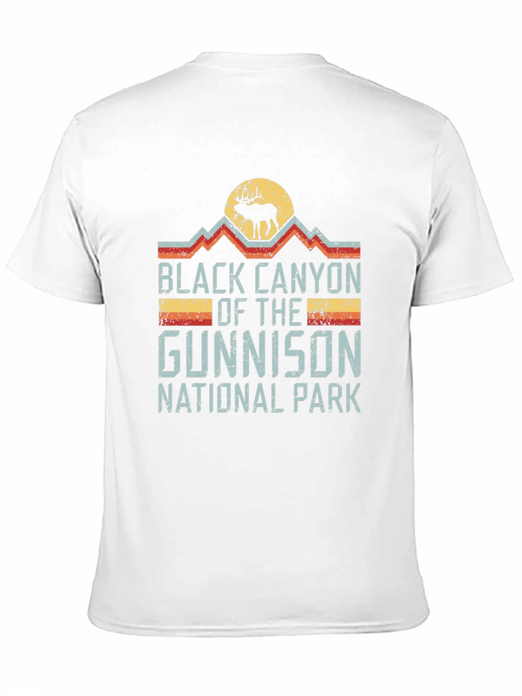 Black Canyon National Park Retro T-Shirt