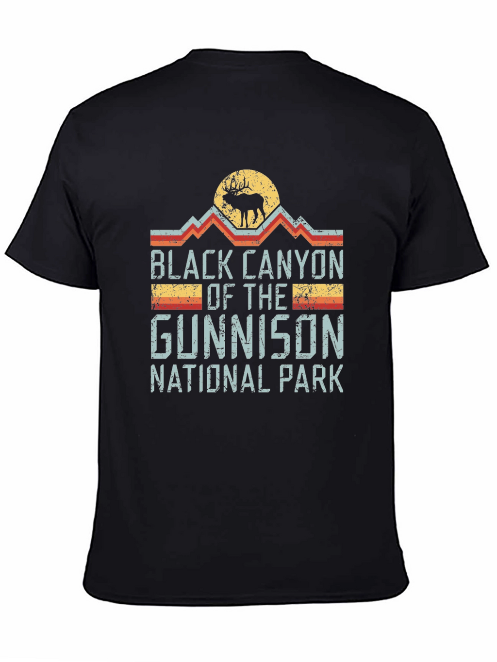 Black Canyon National Park Retro T-Shirt