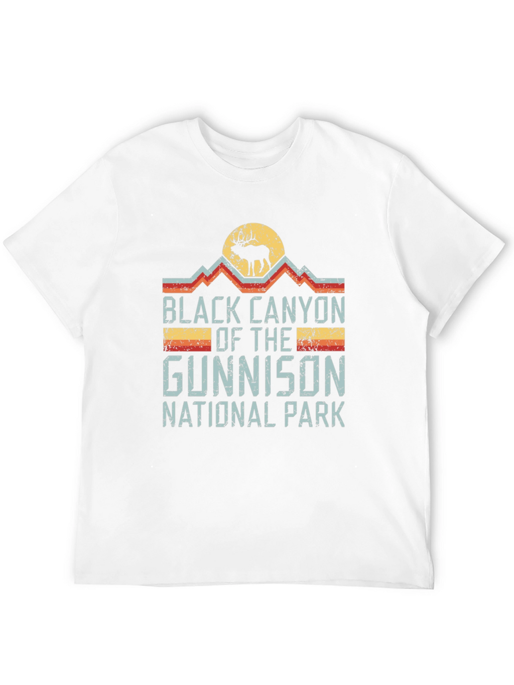 Black Canyon National Park Retro T-Shirt