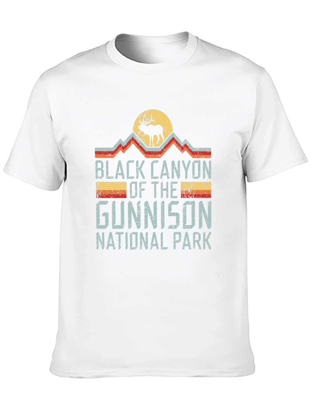 Black Canyon National Park Retro T-Shirt