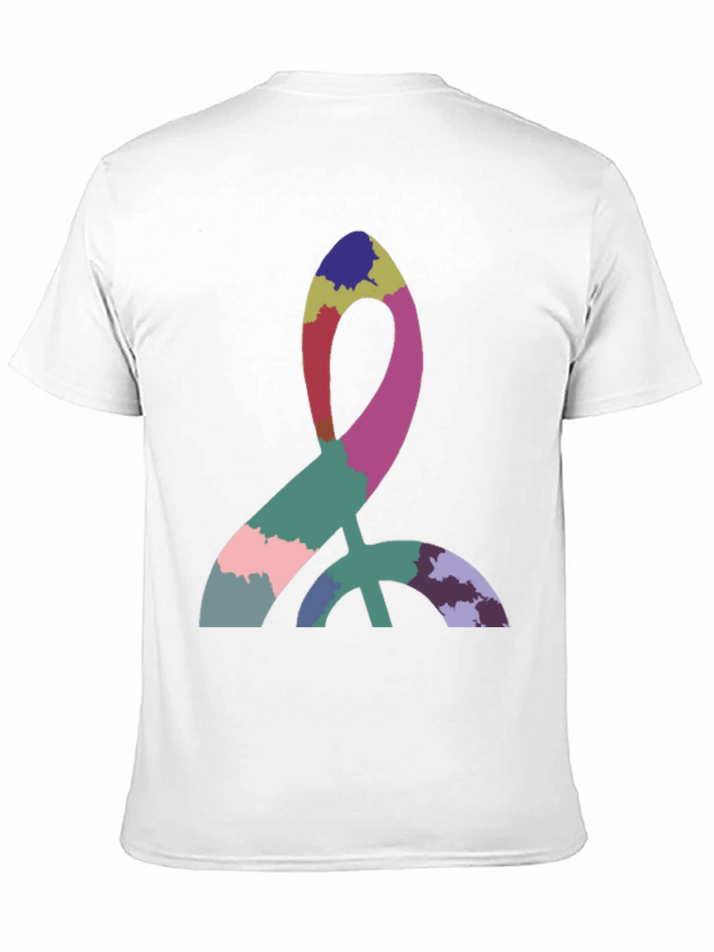 Abstract Symbol Black T-Shirt
