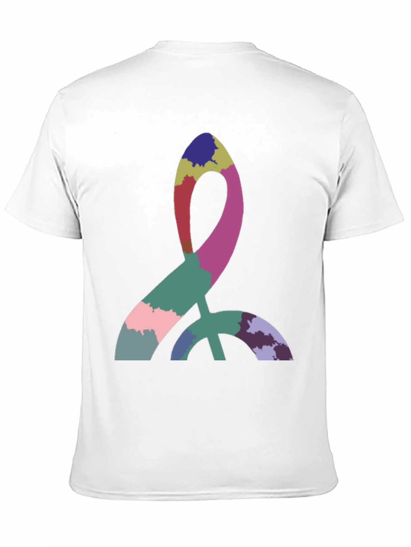 Abstract Symbol Black T-Shirt