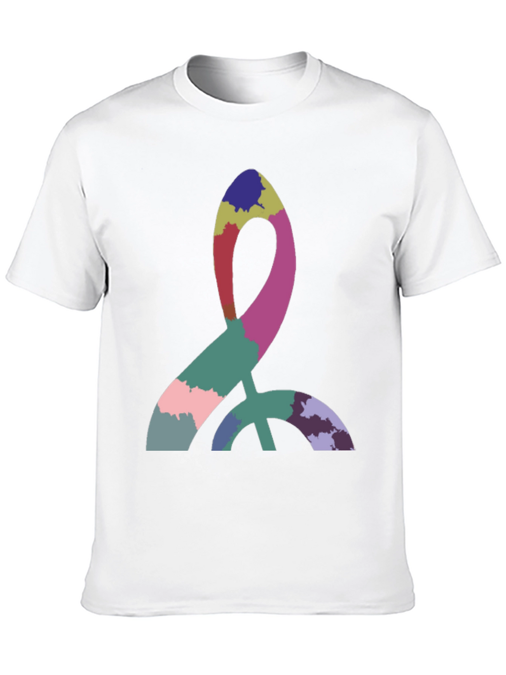 Abstract Symbol Black T-Shirt